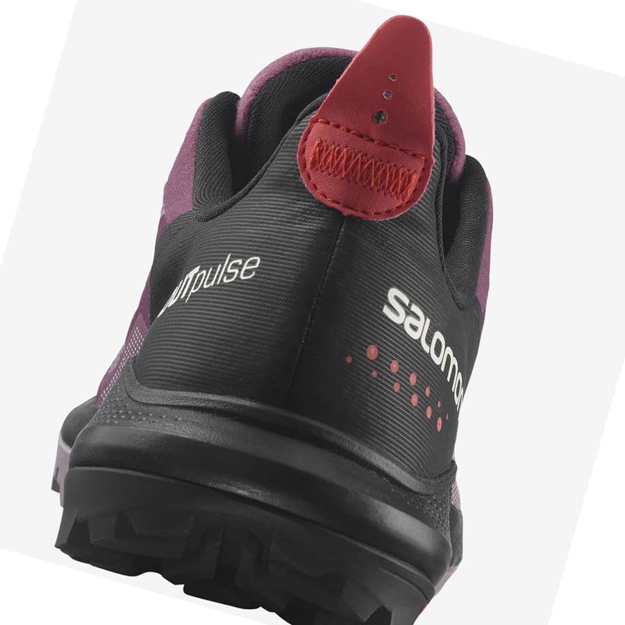 Salomon WoOUTPULSE GORE-TEX Kadın Yürüyüş Ayakkabısı Mor | TR 2838WNB